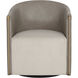 Leontine Meg Taupe / Ivanhoe Mineral Swivel Lounge Chair